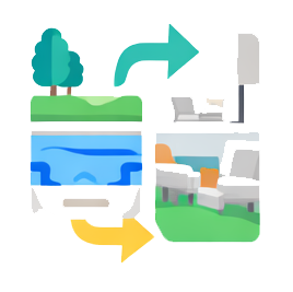 Relación entre interior y exterior en viviendas de lujo
